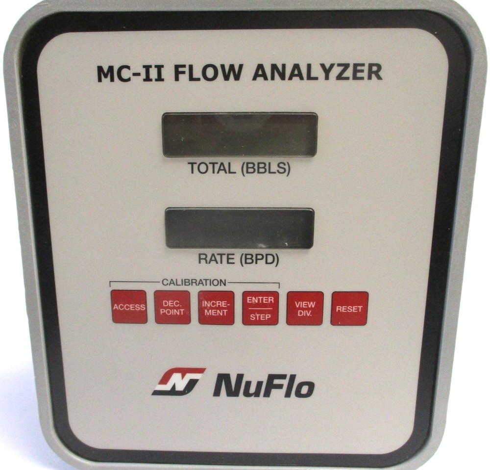 CAMERON NUFLO , MCII , FLOW ANALYZER , w/o BATTERY , SURPLUS