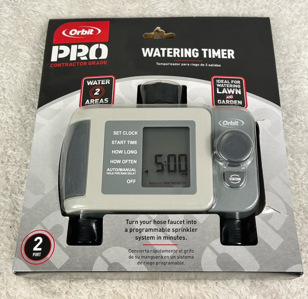 Orbit Pro Contractor Grade Watering Timer 2 Port