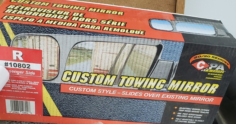 Custom Fit Towing Mirror