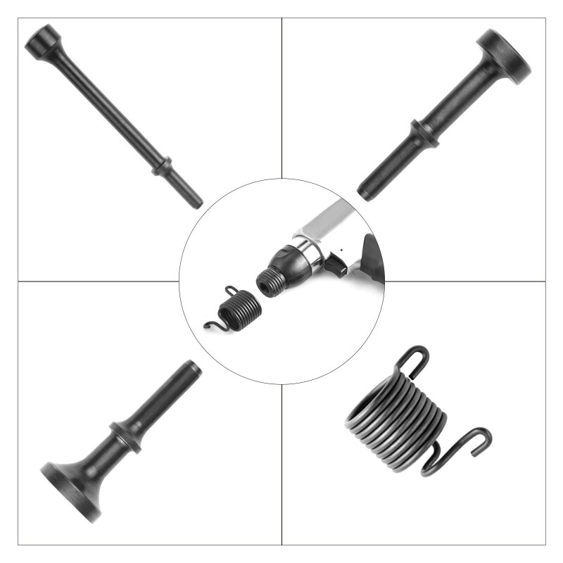 Pneumatic Bits Smoothing Pneumatic Rivets for Hammering