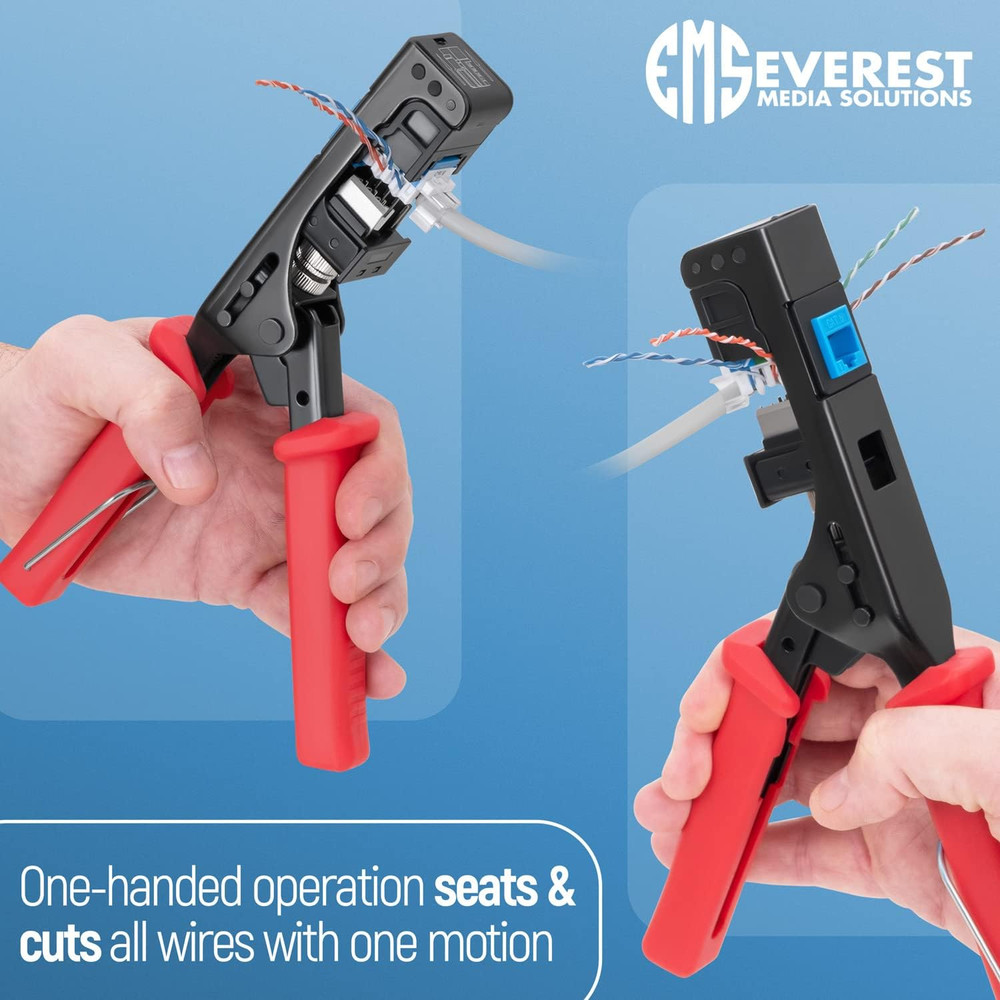 45° Speed Termination Tool Set with Replacement Head - 2 Pack