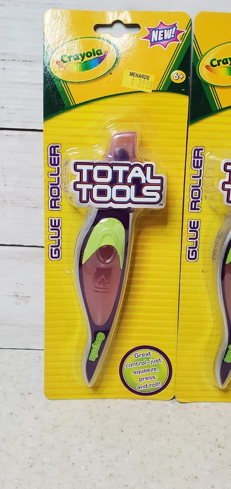 Vintage Crayola 2006 Total Tools Glue Rollers