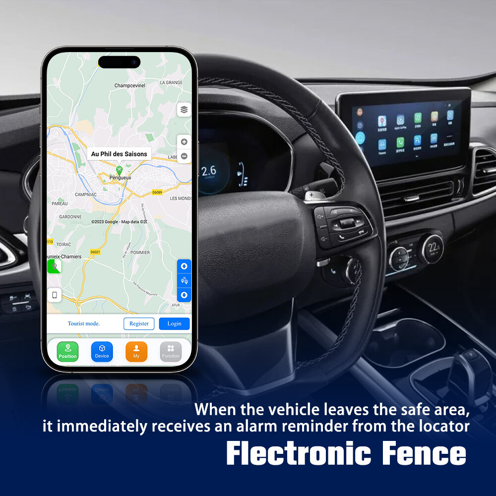 GPS Tracker 4G LTE Tracking Device Magnetic Intelligent Alarm IOS & Android Apps
