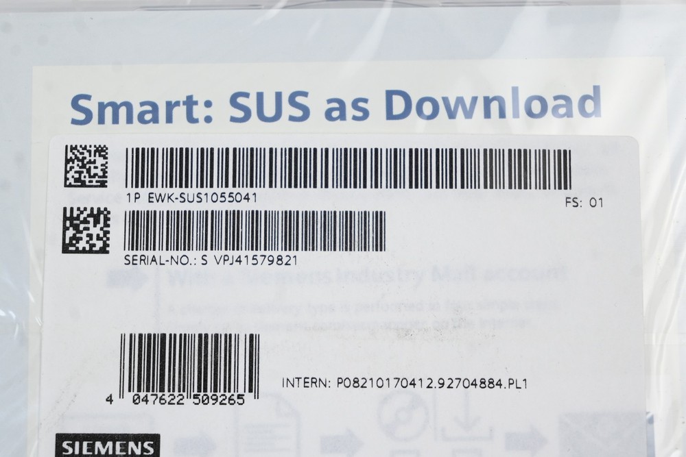 Siemens Software Update Service Step 7 Professional EWK-SUS1055041