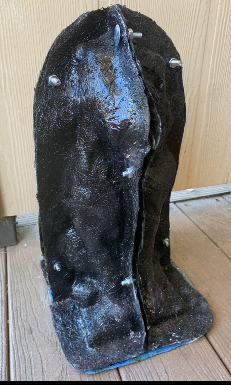 LATEX RUBBER MOLD + Fiberglass casing Large Lion H. 23” YKM-5119A Made In USA