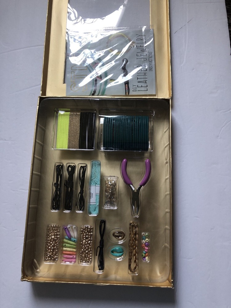 Horizon Group DIY Leather Jewelry Kit Create Unique Simple Modern