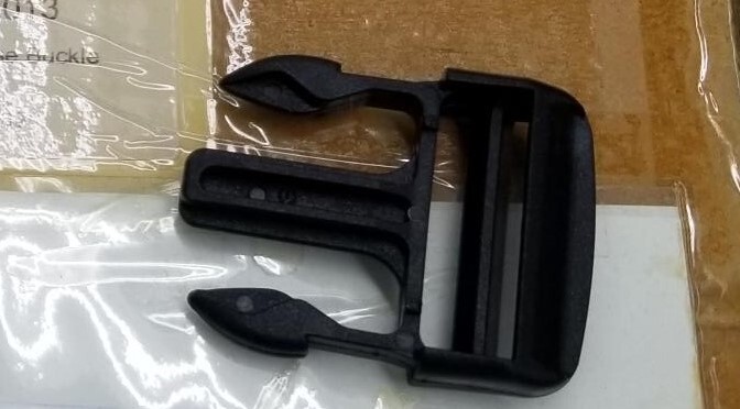 1.5" SR Side Release Buckles, Acetol