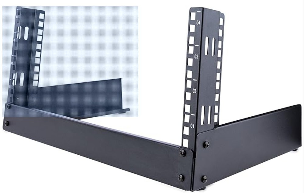 StarTech 4U 19" 2 Post Open Frame Desktop Rack (Model RK40D)