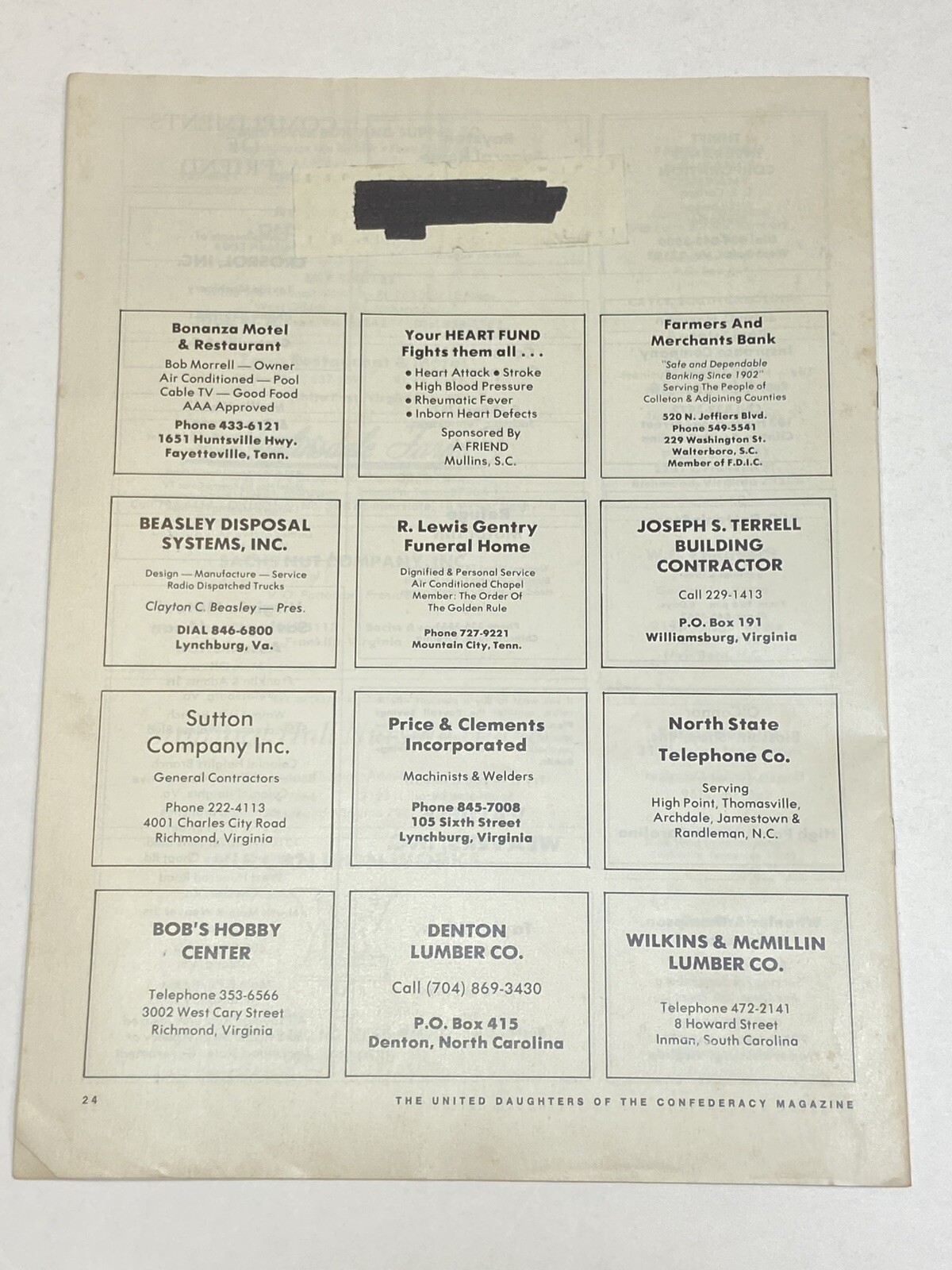 UDC United Daughters of the Confederacy Magazine May 1978 Jeff Davis West Point