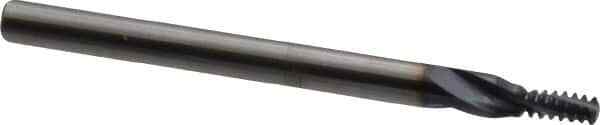 Accupro #10-24 Internal 3-Flute Solid Carbide Helical Flute Thread Mill TiAlN...