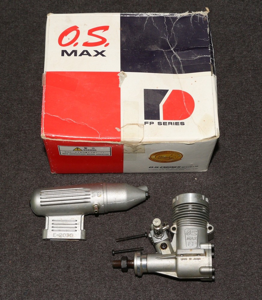 RC Model Airplane Engine O.S. Max FP 20 w E-2030 Muffler