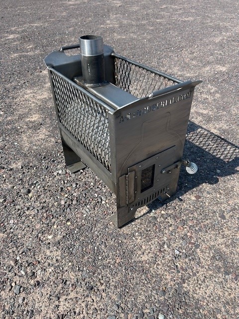 Tent Sauna Stove with Window
