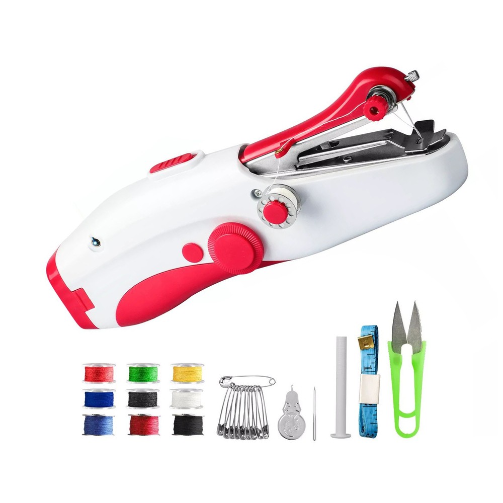 Lightweight Portable Mini Compact Handheld Sewing Machine Accessories Kit
