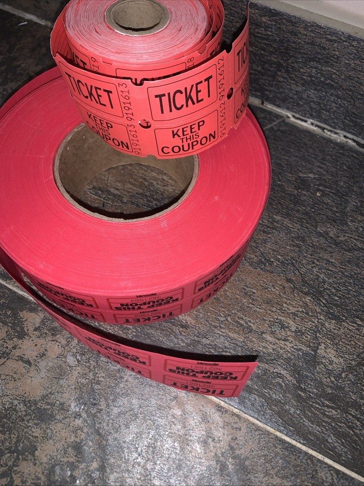 Double Roll Raffle Event Tickets