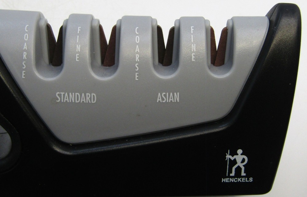 Zwilling J. A. Henckels 4-Stage Pull Through Knife Sharpener.