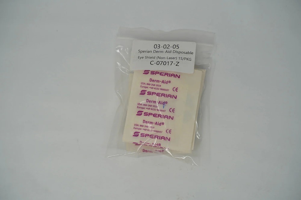 Sperian Derm-Aid Disposable Eye Shield (Non-Laser) 15/PKG