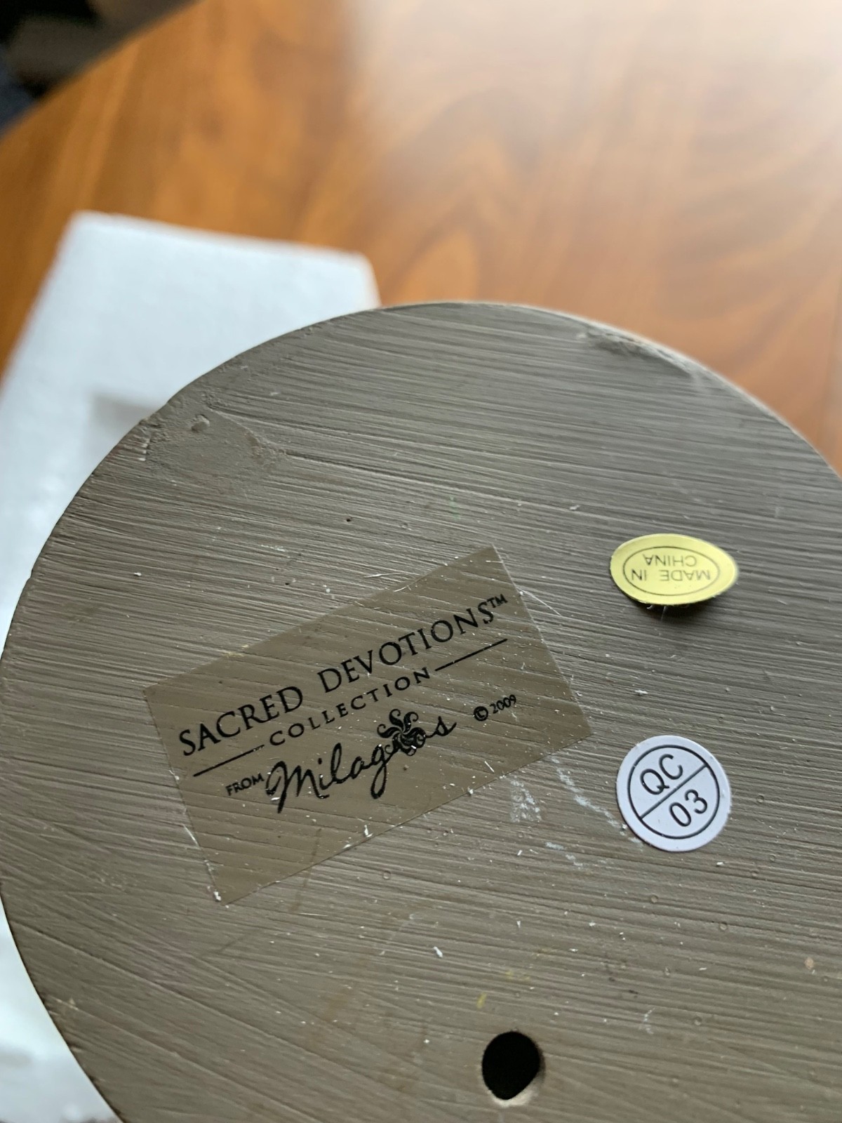 Saint Anthony of Padua Statue Figure Christian Devotional Resin Milagros Sacred