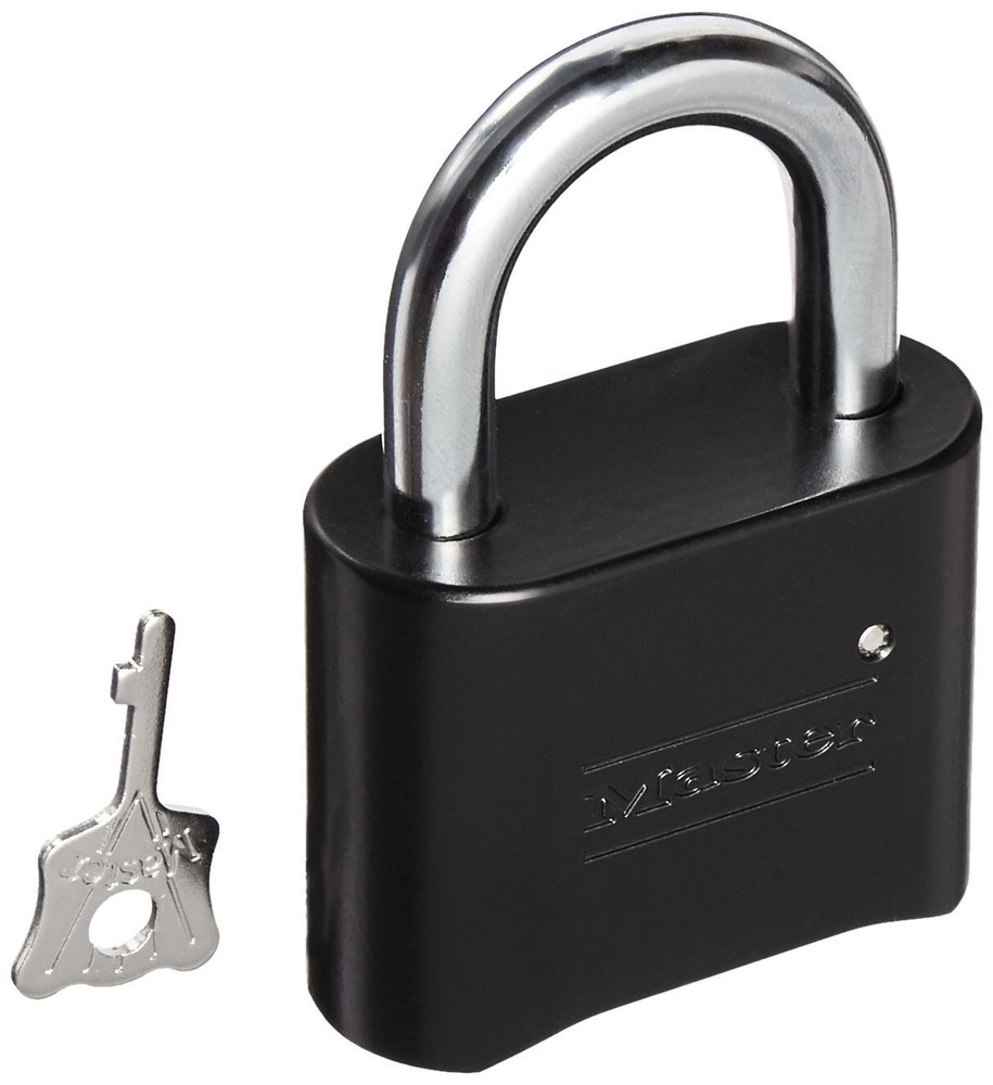 Solid Combination Padlocks Master 178BLK Pack of 6