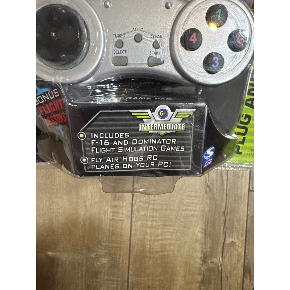 Air Hogs Flight Deck Simulator Training Game PC USB Controller Intermediate