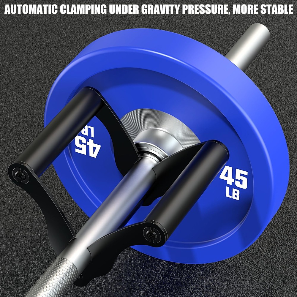 V Bar T-Bar Row Landmine Handle Attachment for Barbell, Solid Mine Double D-R...