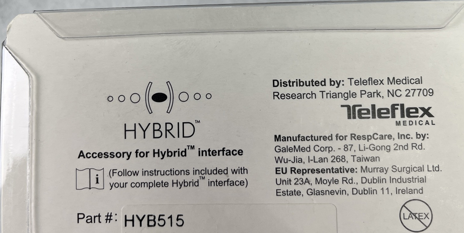 3-PACK Teleflex Hybrid CPAP Mask Cushion LARGE HYB515