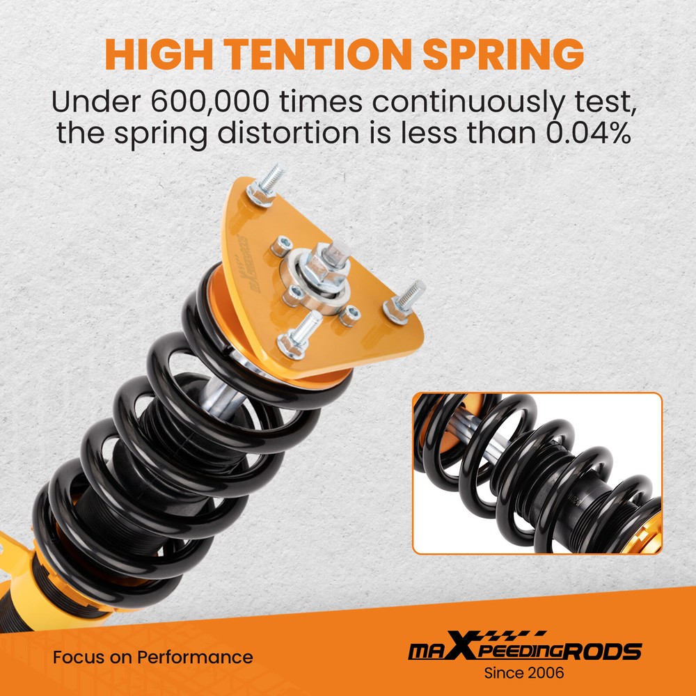 Maxpeedingrods Adjustable Coilover Suspension Kit For Mazda 3 2004-2013 BK & BL
