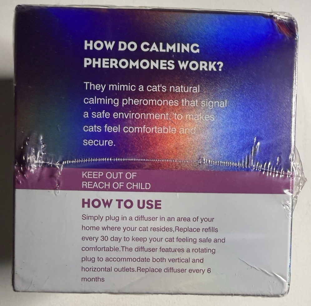 Cat Calming Pheromone Plug In Diffuser Kit Effectively Relieve Anxiety Stress