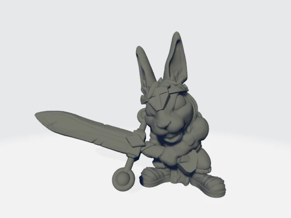 Celia Miniatures - Barbarian Rabbit