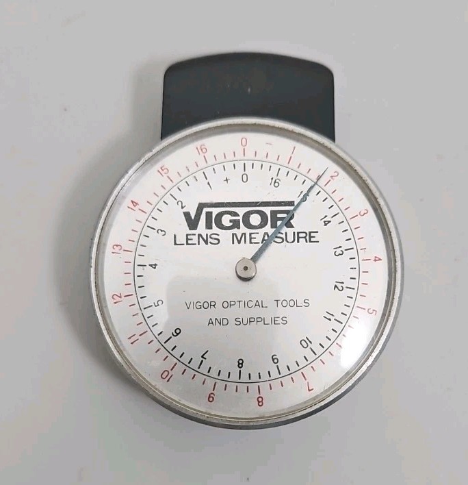 Vintage Vigor Lens Measure Optical Tool