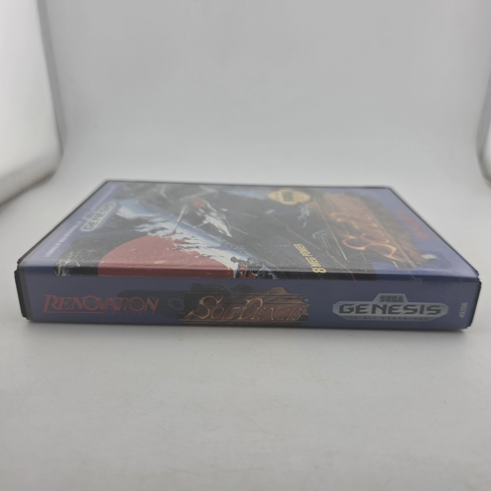 Sol Deace - Case Only - Sega Genesis - Authentic (No Game)
