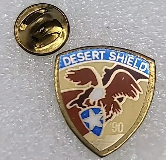 Desert Shield 1990 Lapel Pin