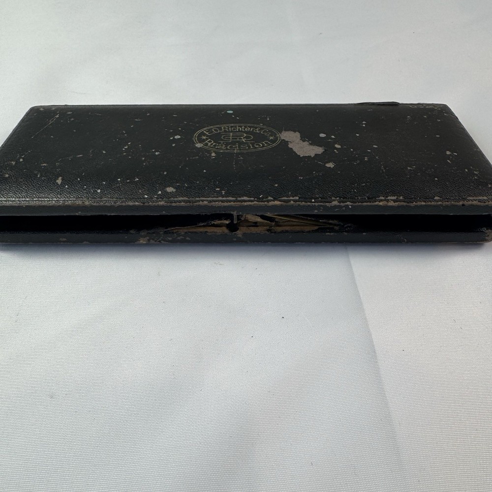 Vintage RICHTER Pracision Technical Drawing Drafting Compass Tool Set 8321