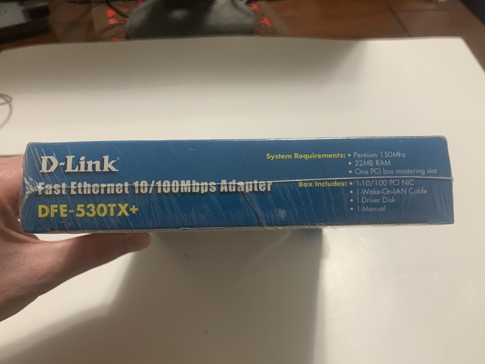 D-Link 10/100Mb Fast Ethernet Adapter Computer DFE-530TX+ Plug & Play Install