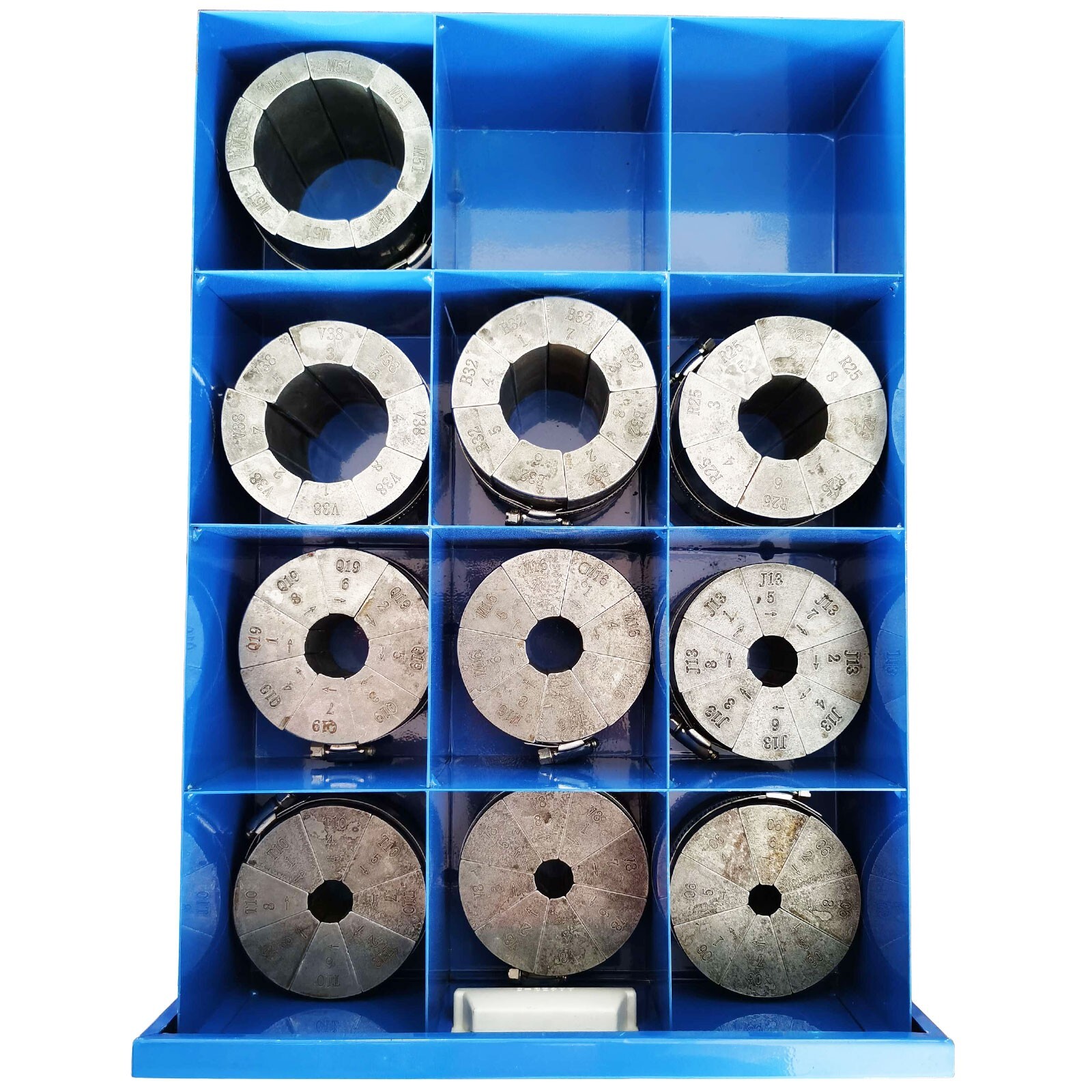 Electric Hose Crimper High Pressure Hydraulic Hose Crimping Machine 10 Sets Dies