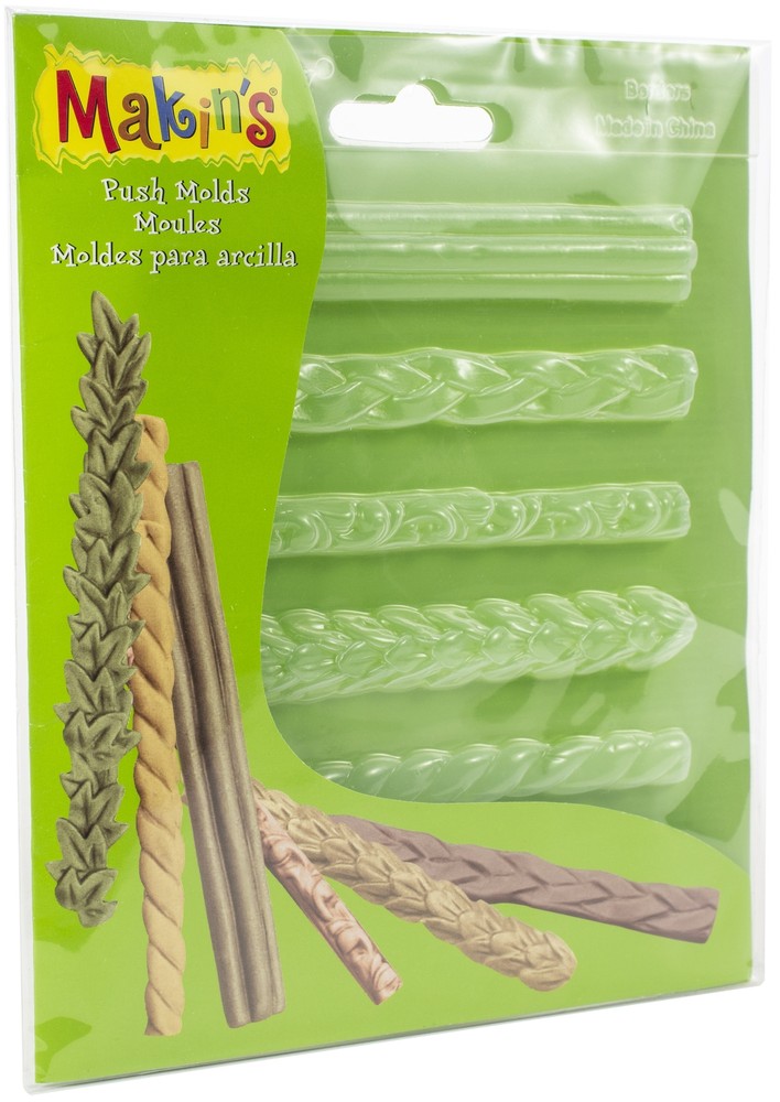 Makin's Clay Push Molds Borders