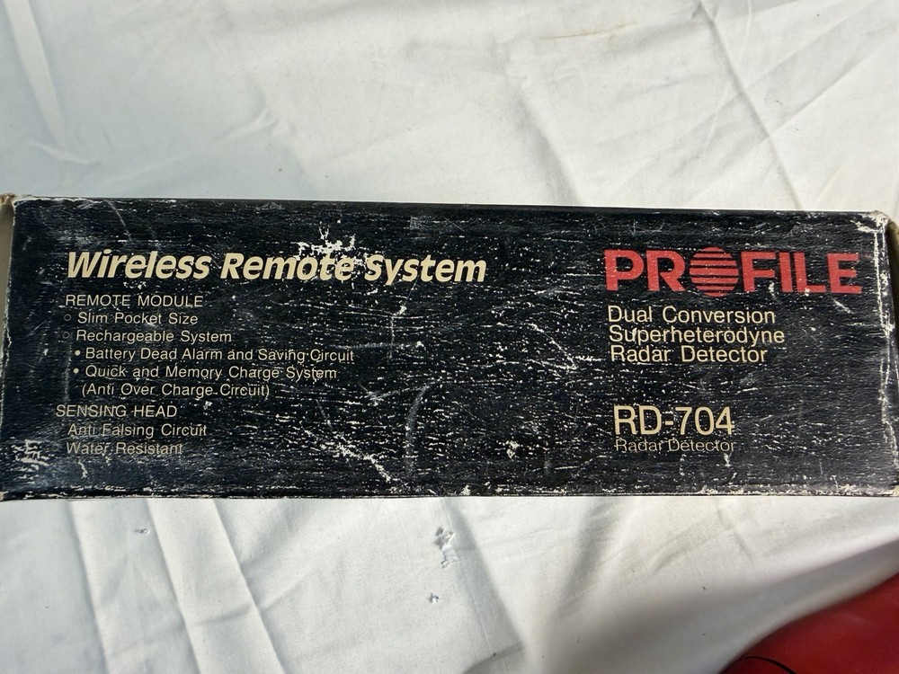 Profile Wireless Remote System Radar Detector