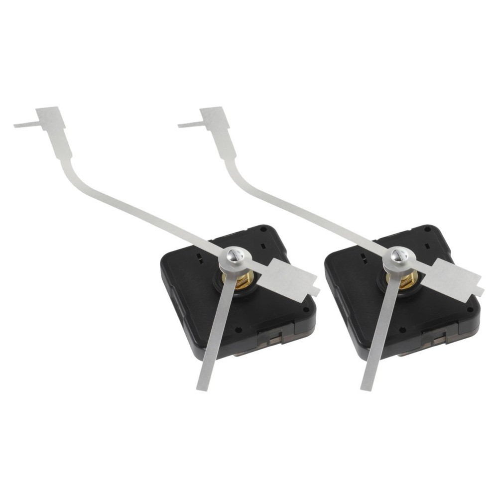 2 Sets Vinyl Record Pointer Clock Movement Parts Arms Components Kit