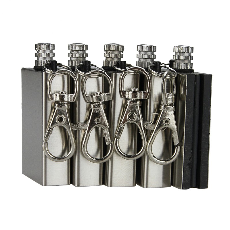 5 Lighter Flint Magnesium Emergency Fire Starter Camp Survival Refill Waterproof