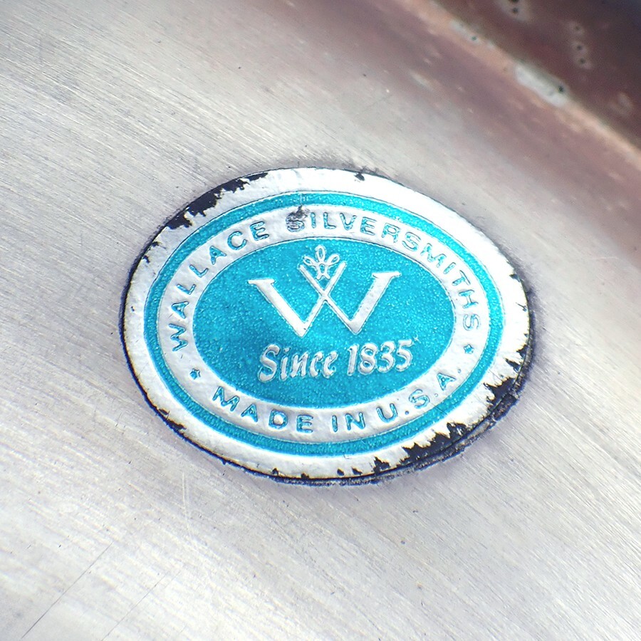 Baroque Footed Bowl Wallace Silverplate