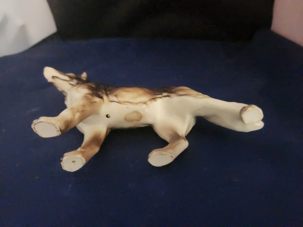 Vintage German Shepherd Figurine