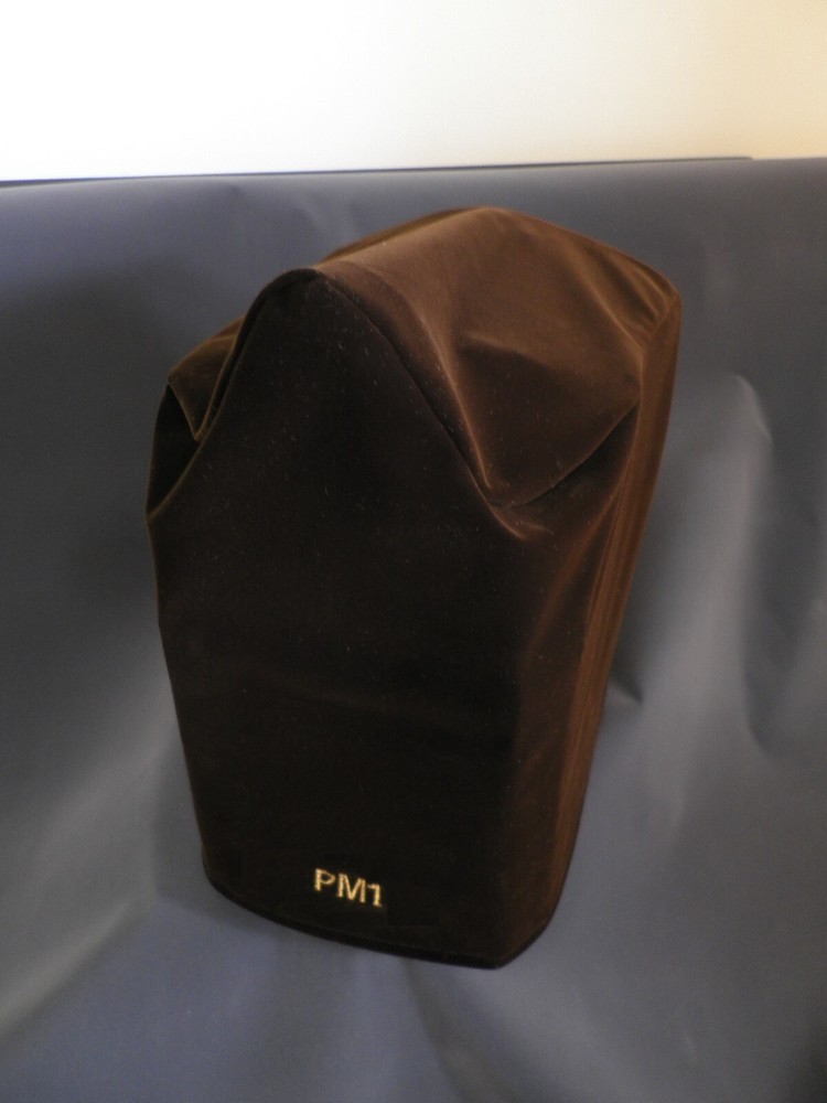 High-end speaker cover for B&W PM1 1pair Made of velvet suede made to order