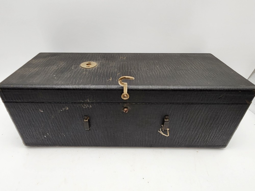 1900s 'Simplex' compound monocular microscope by Gundlach-Manhattan Optical Co