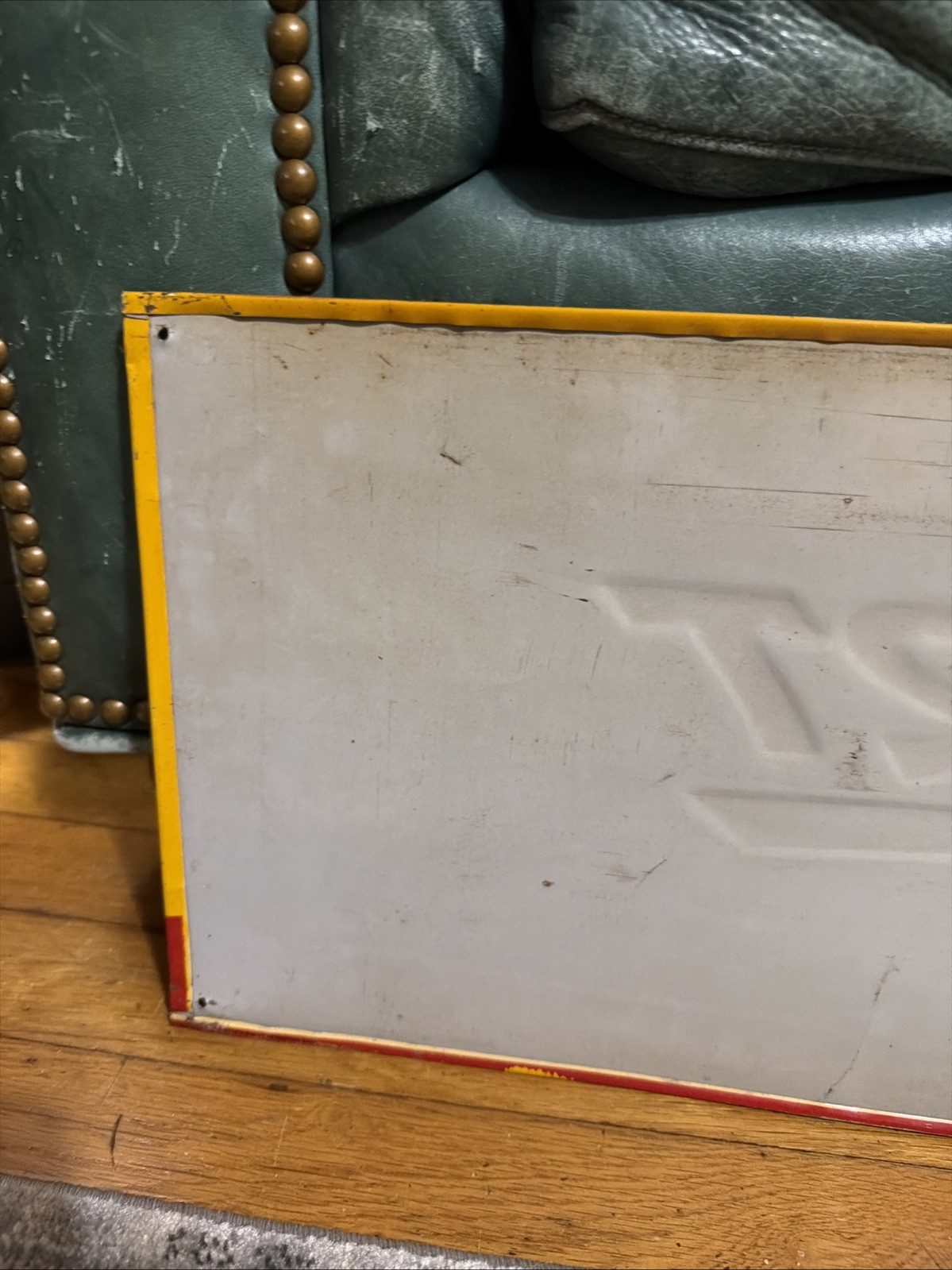 Original 1951 Squirt Soda Advertising Sign