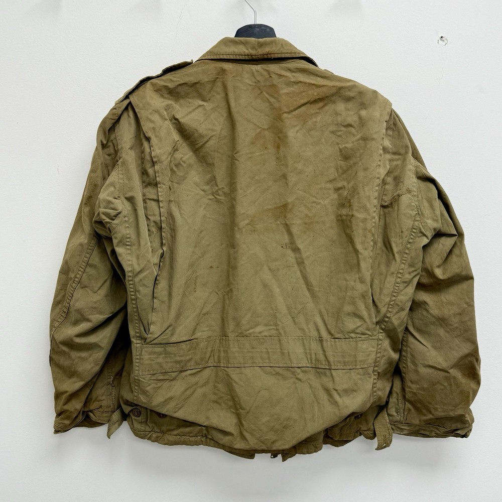 Original WWII M41 Field Jacket Nice Patina Patched