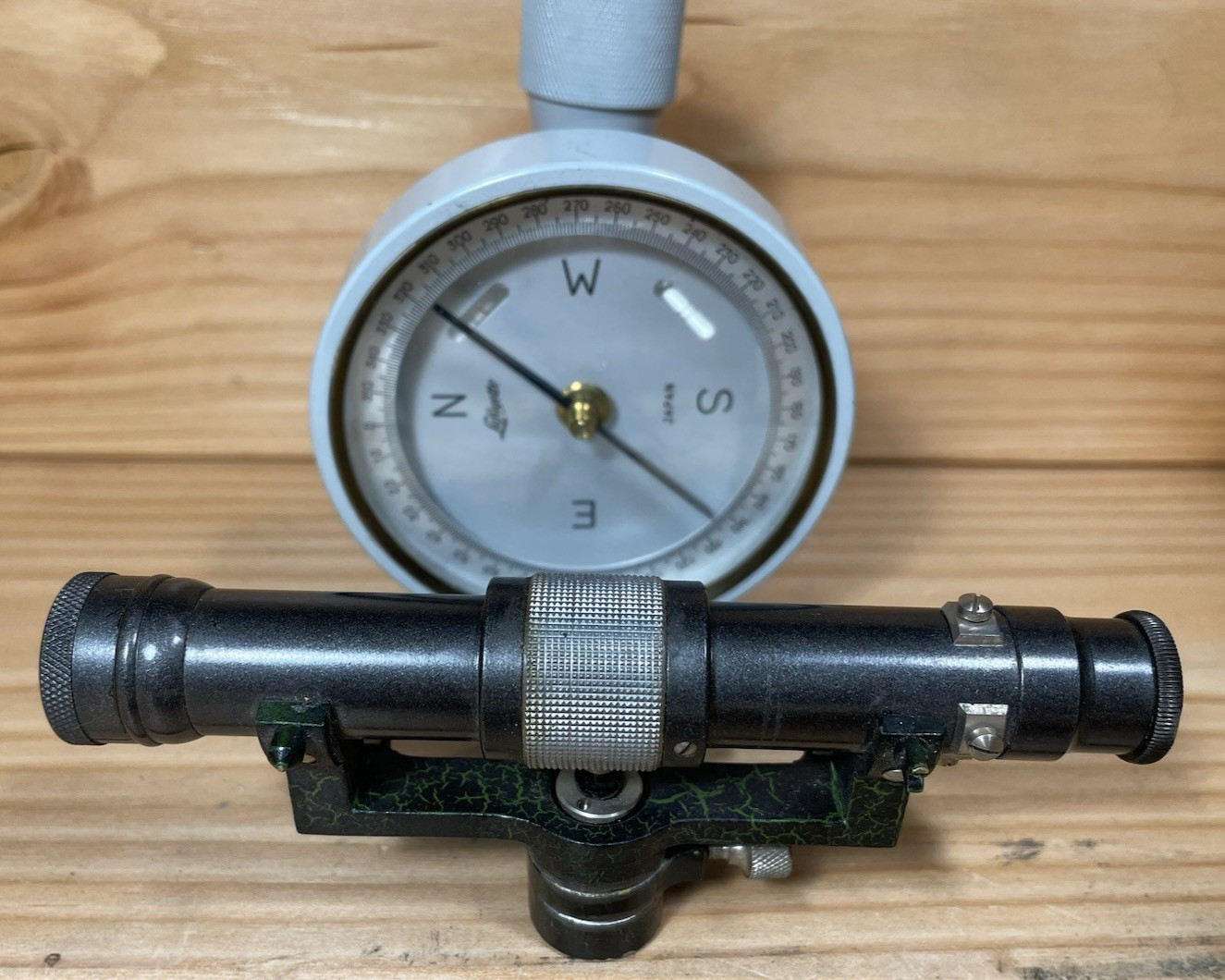 LAFAYETTE Surveyors Compass and 5 3/8" Telescope