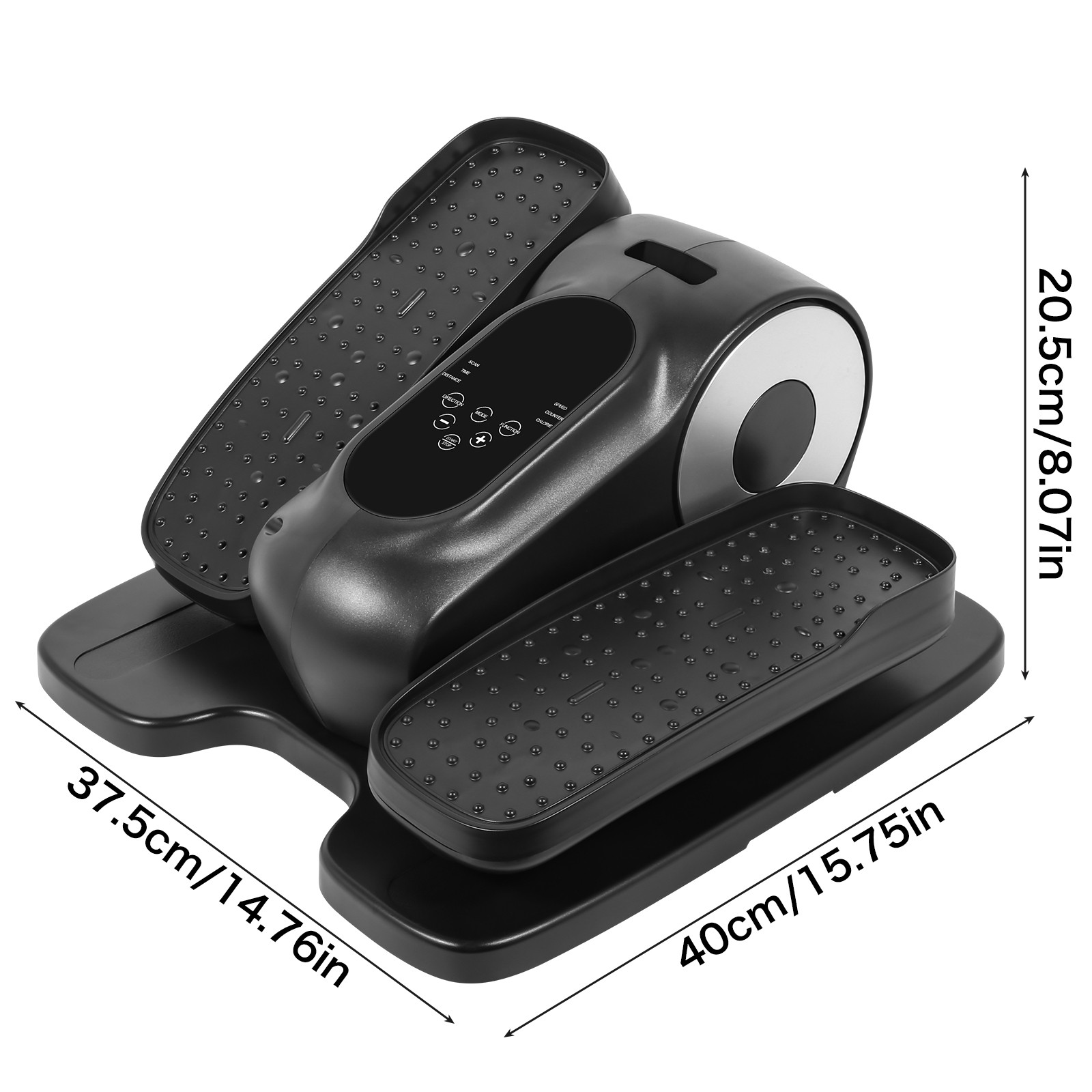 Under Desk Electric Elliptical Quiet Seated Exerciser w/ Remote 12 Speed Seniors