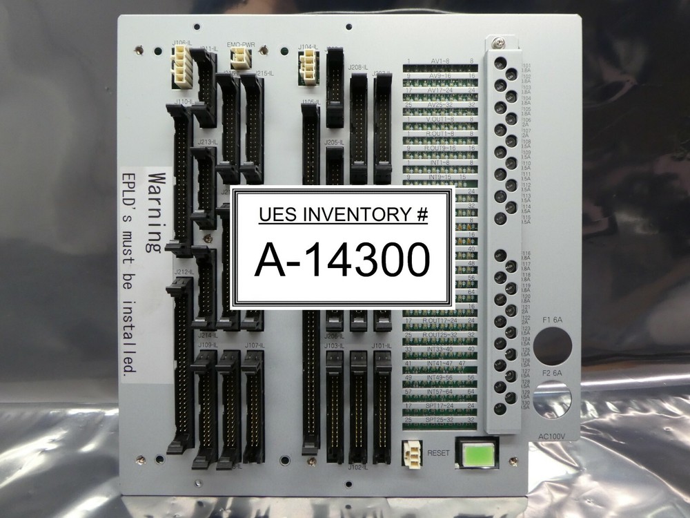Kokusai Electric D2E01522 Interface Panel Backplane PCB INT-CNBA Used Working