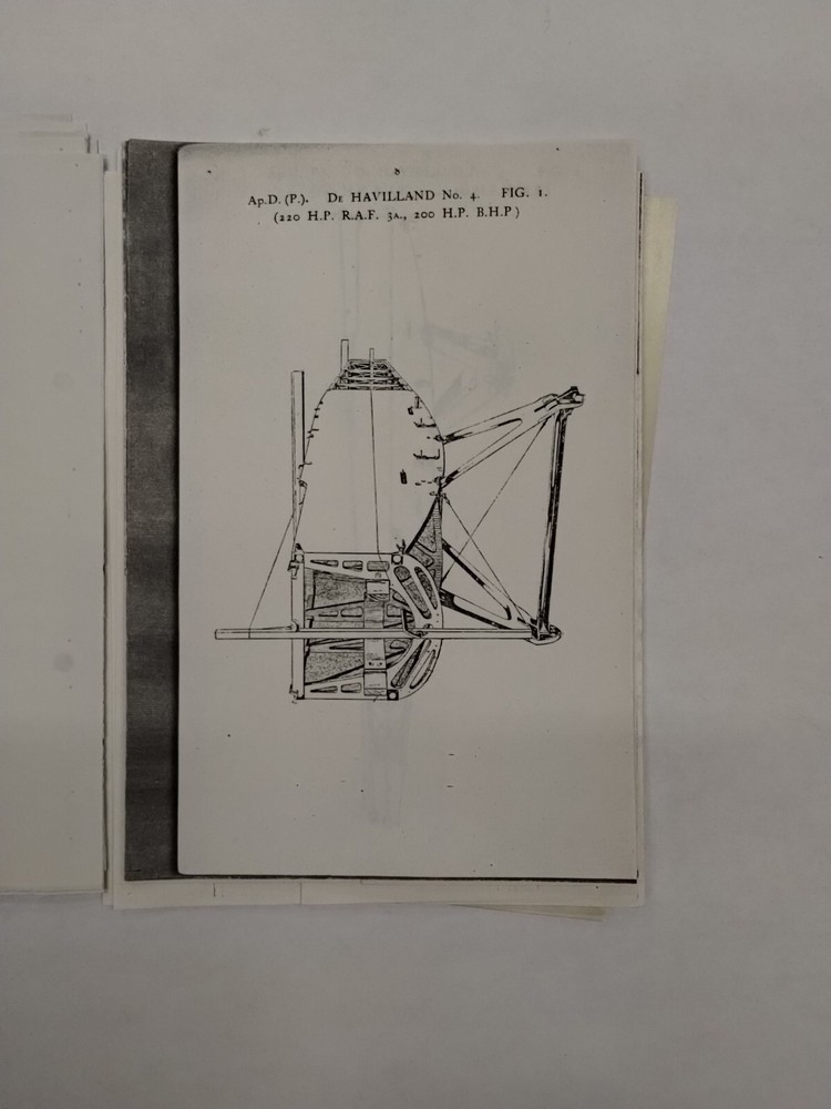 DeHavilland No. 4 (275 H.P. Rolls-Royce) Rigging Notes-Copy