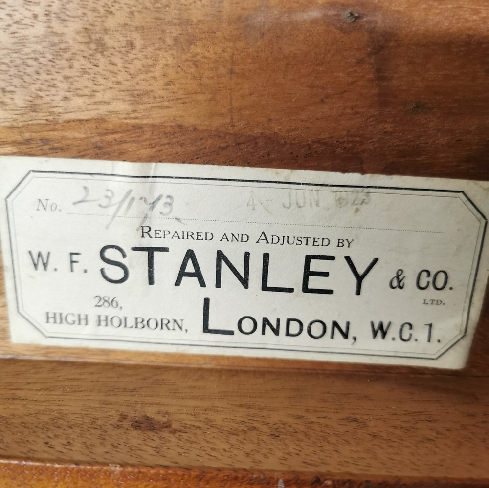 Stanley Vintage 1923 Dumpy Level Engineering Rare With Original Box