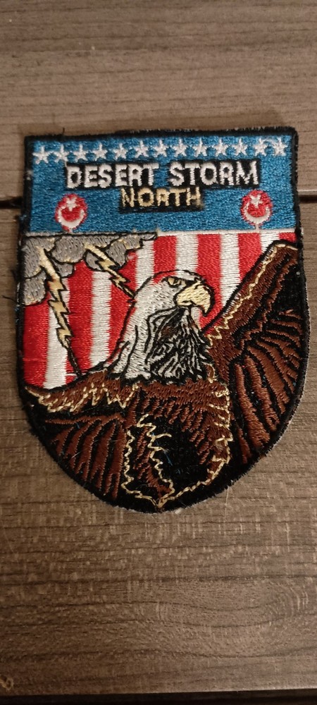 Desert Storm North Patch United States Air Force Sew On Patch